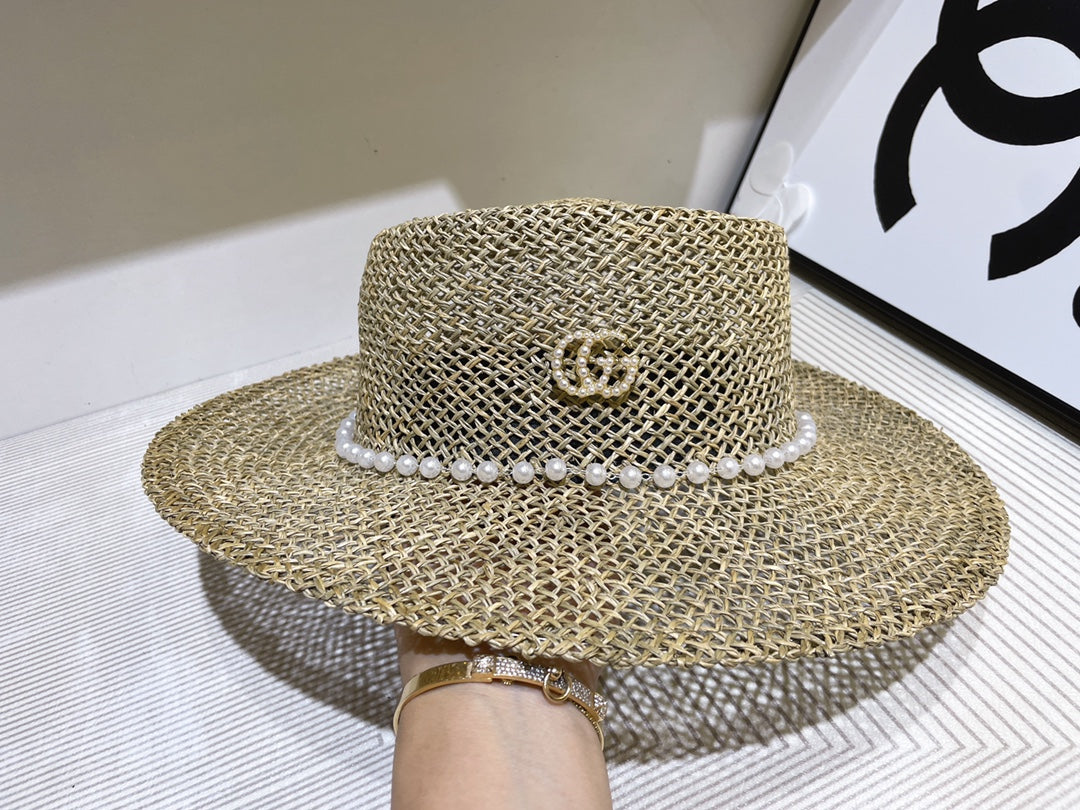 GUCCI straw hat