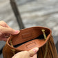 YSL Fringe Detail Small Shoulder Bag