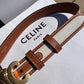 CELINE medium Triomphe belt