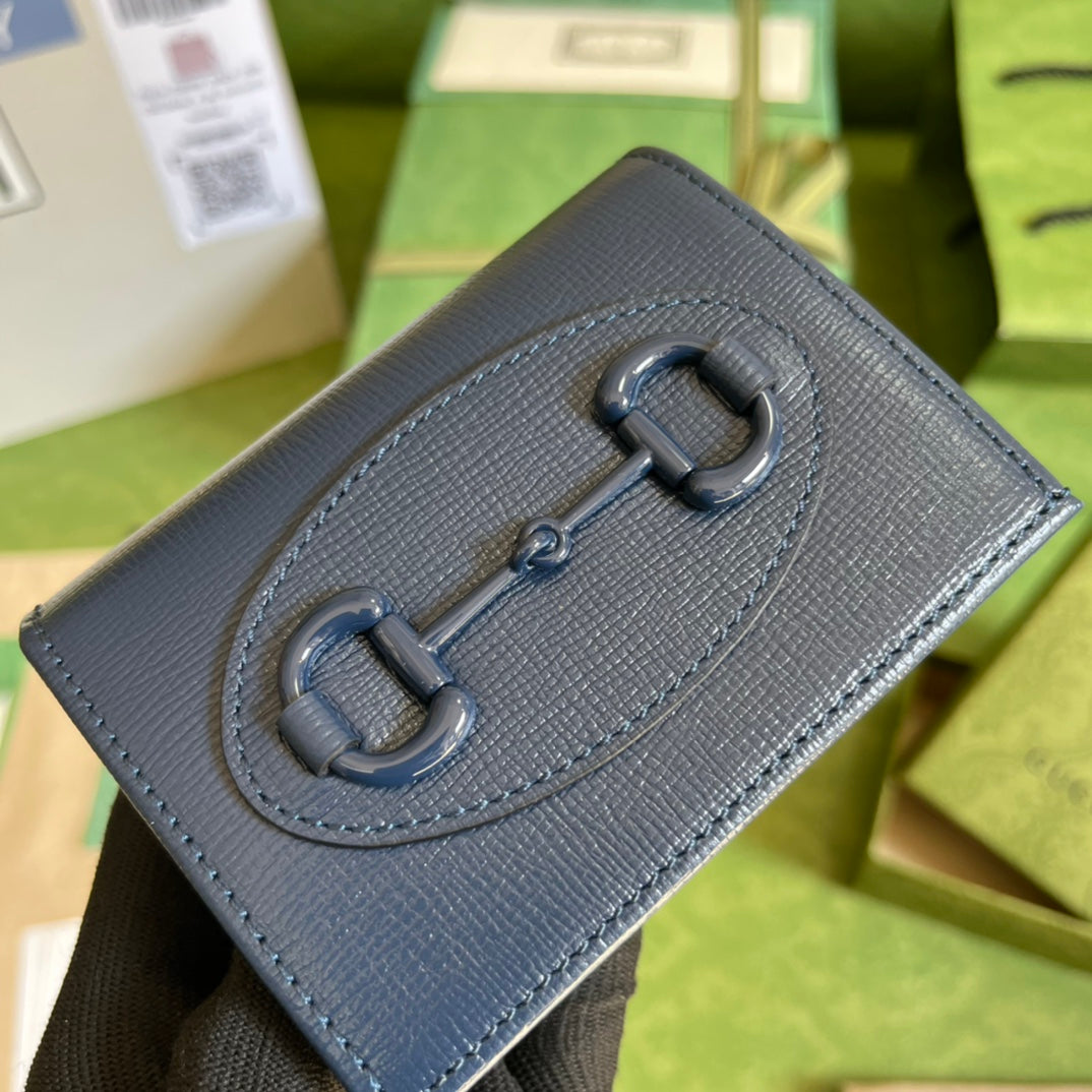 GUCCI Horsebit wallet with card holder