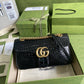 GG Marmont Python Small Shoulder Bag