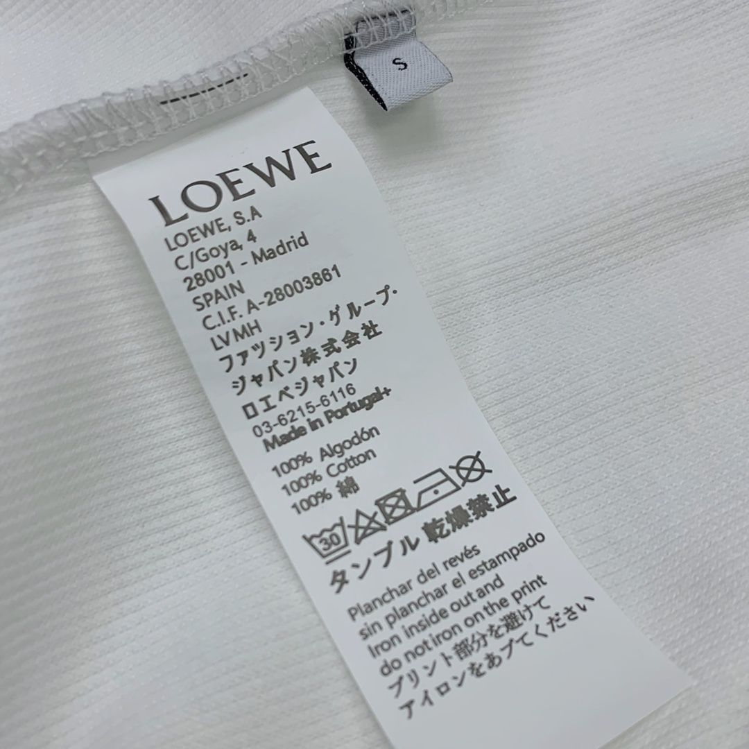 Pitkä Anagram hihaton T-paita Loewe