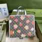 Children's tote bag with GUCCI apple print