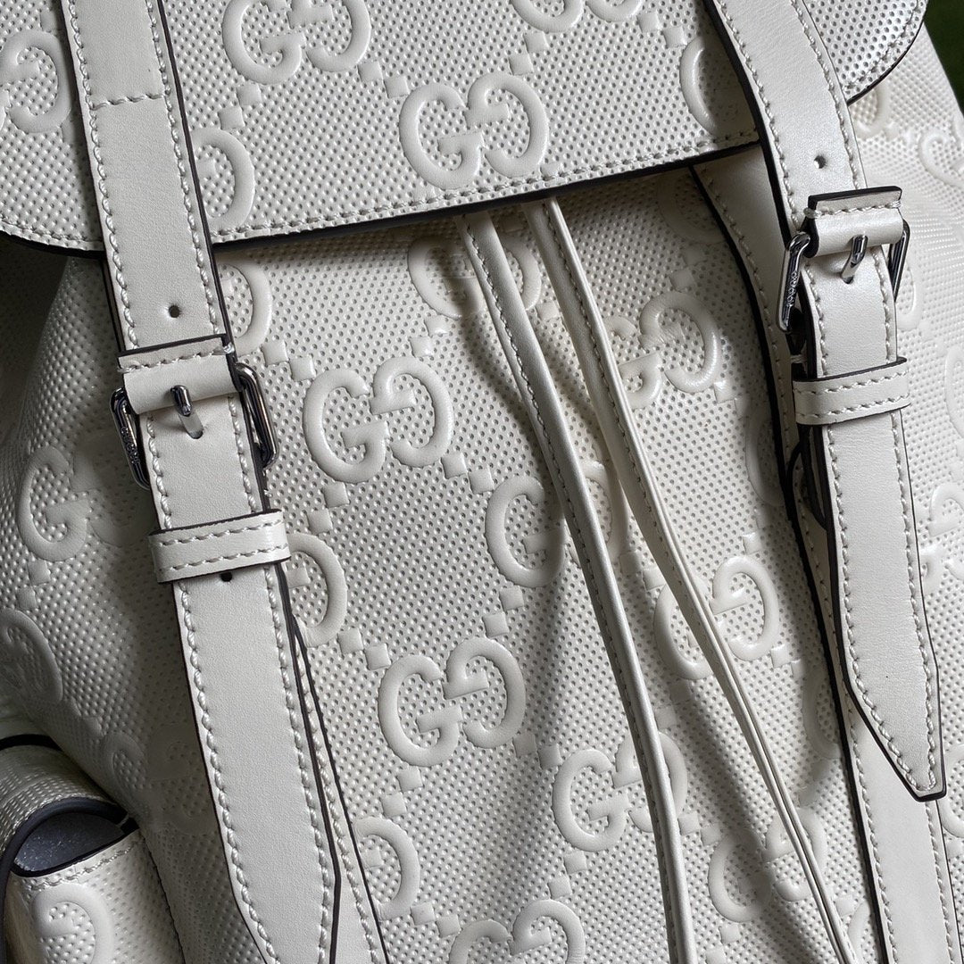 GUCCI embossed GG backpack