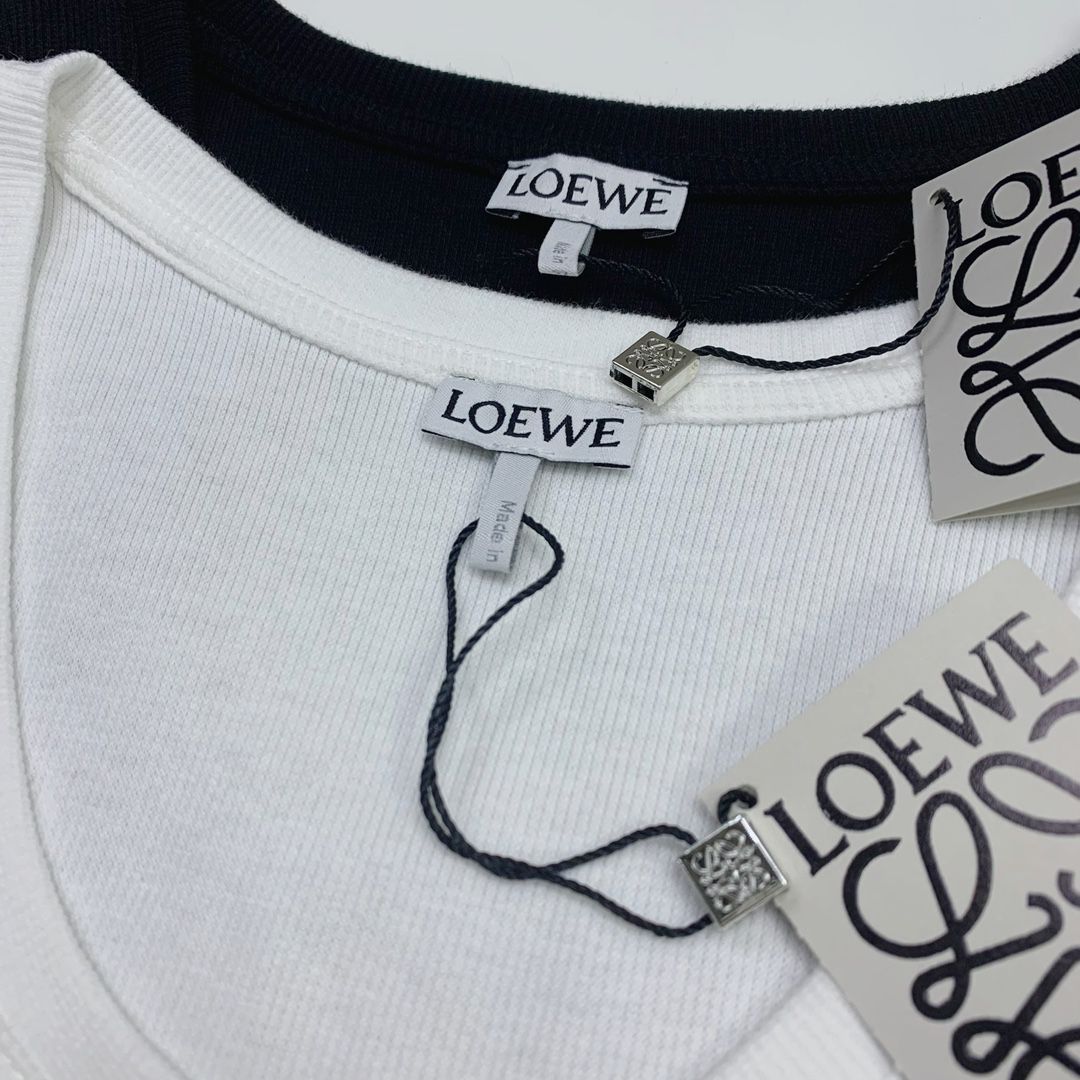 Pitkä Anagram hihaton T-paita Loewe