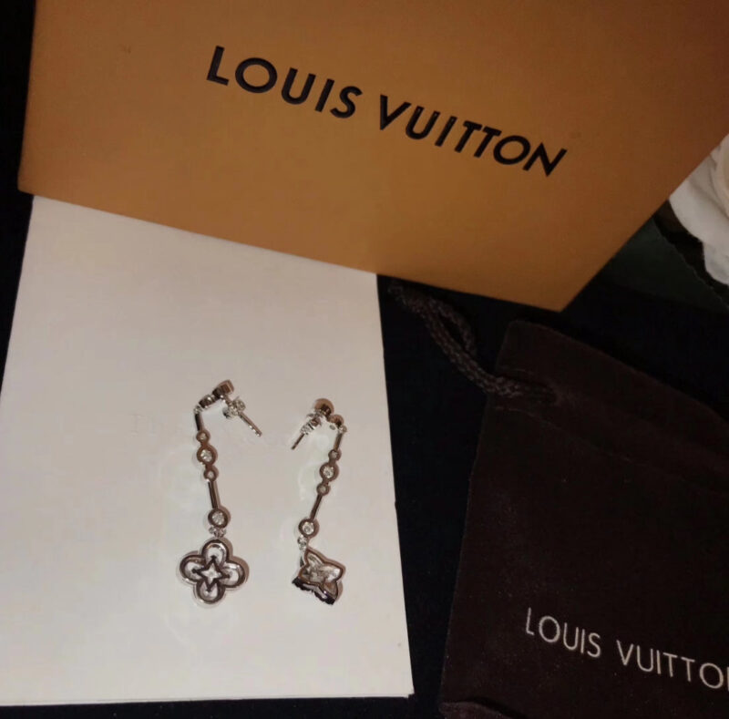 Pendientes largos Color Blossom Louis Vuitton - Imagen 3