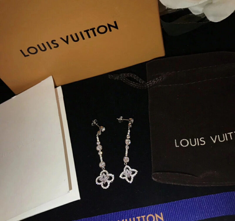 Pendientes largos Color Blossom Louis Vuitton - Imagen 6