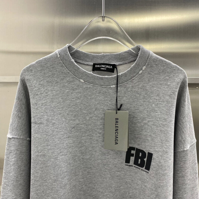 Sudadera FBI BALENCIAGA - Image 3