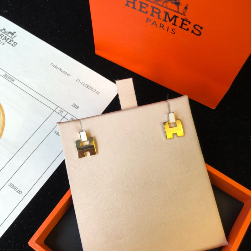 Pendientes H HERMÉS - Imagen 3