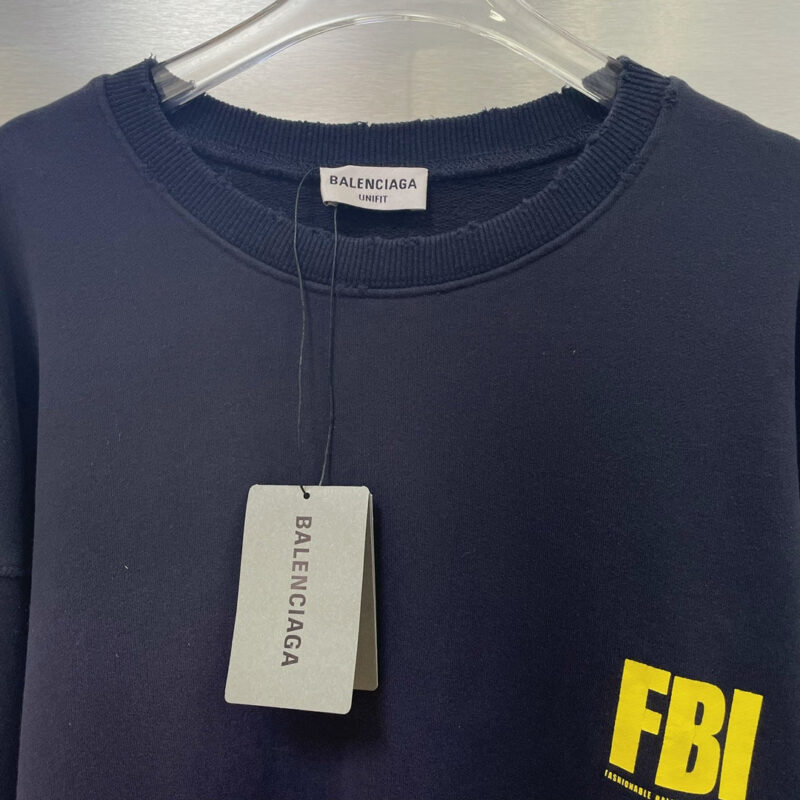 Sudadera FBI BALENCIAGA - Image 4