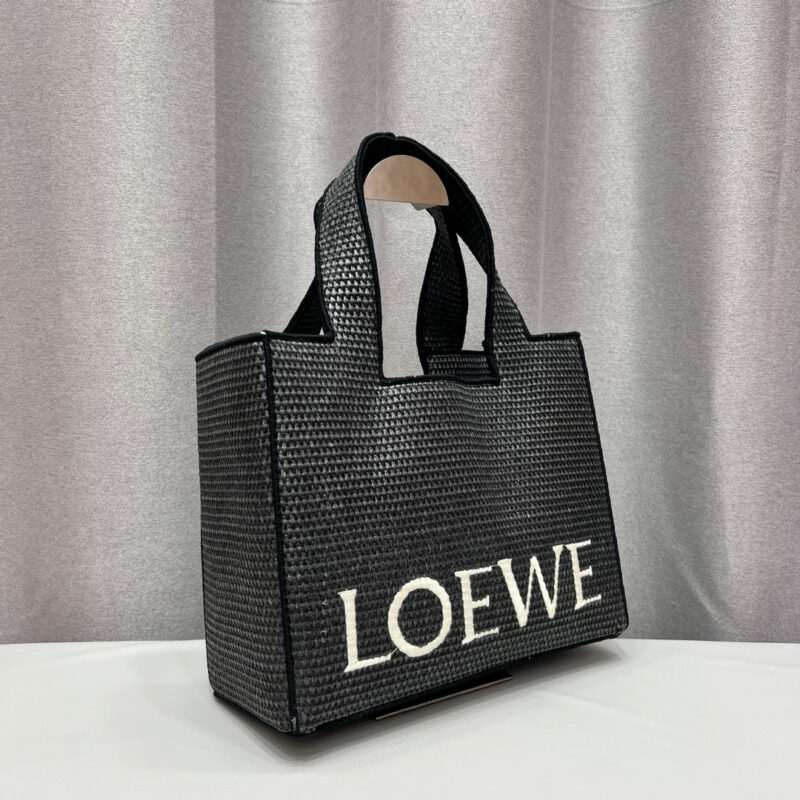 Bolso Font Tote en rafia LOEWE - Image 2