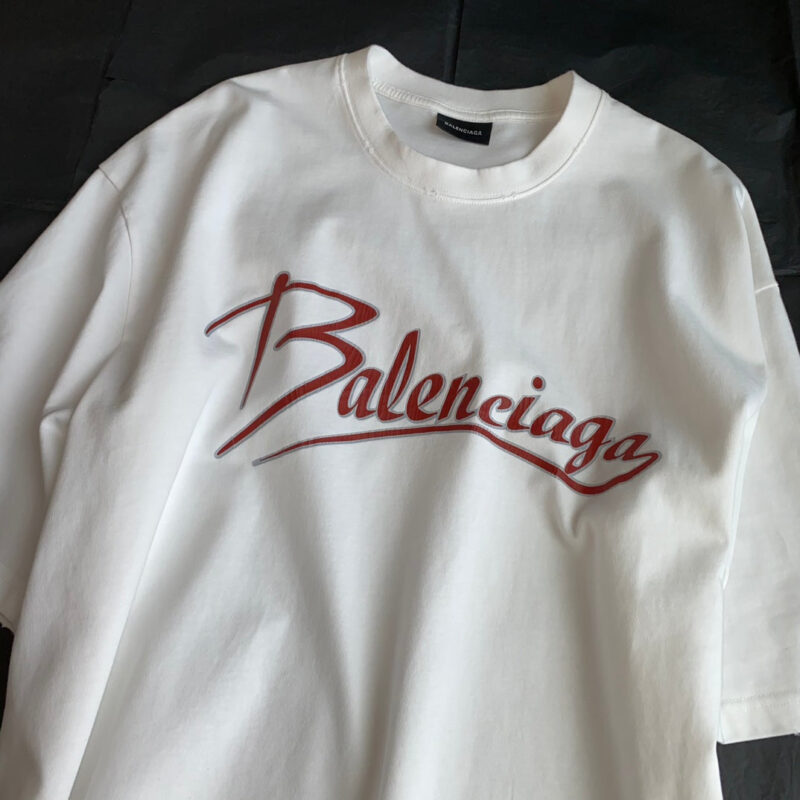 Camiseta logo estampado BALENCIAGA - Imagen 9