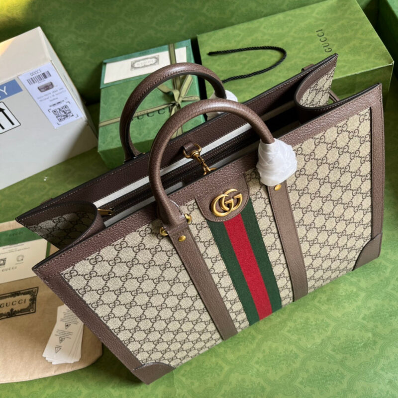 Bolso shopper Ophidia grande Gucci - Imagen 7