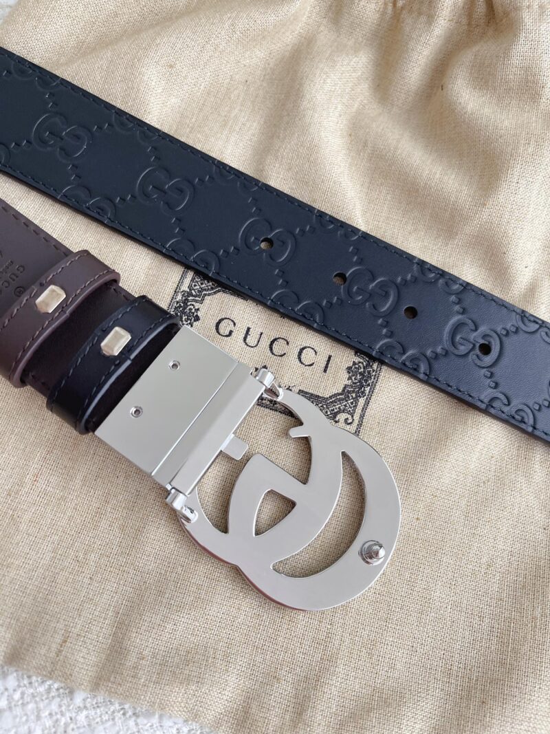 Cinturón GG Reversible GUCCI - Imagen 8