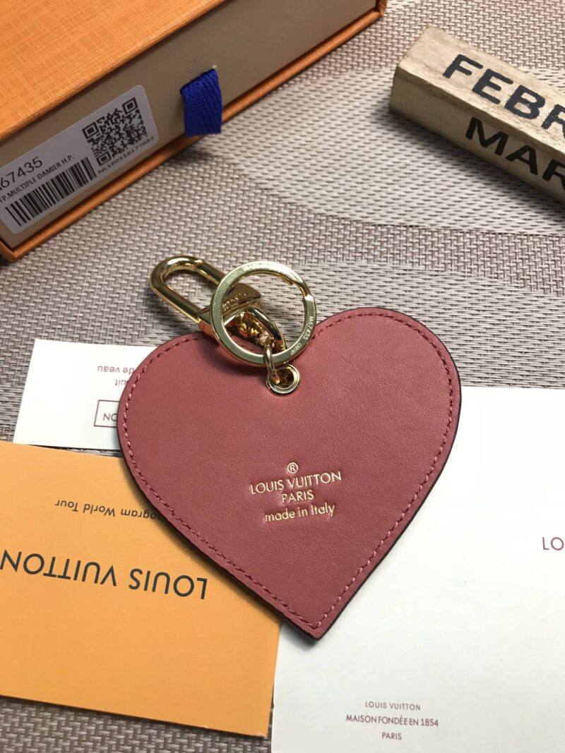 Colgante y llavero Illustre corazón Louis Vuitton - Imagen 4