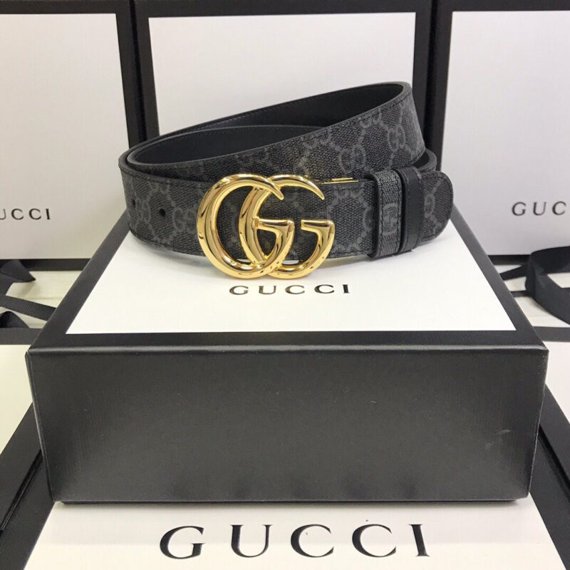 Cinturón GG Marmont reversible GUCCI