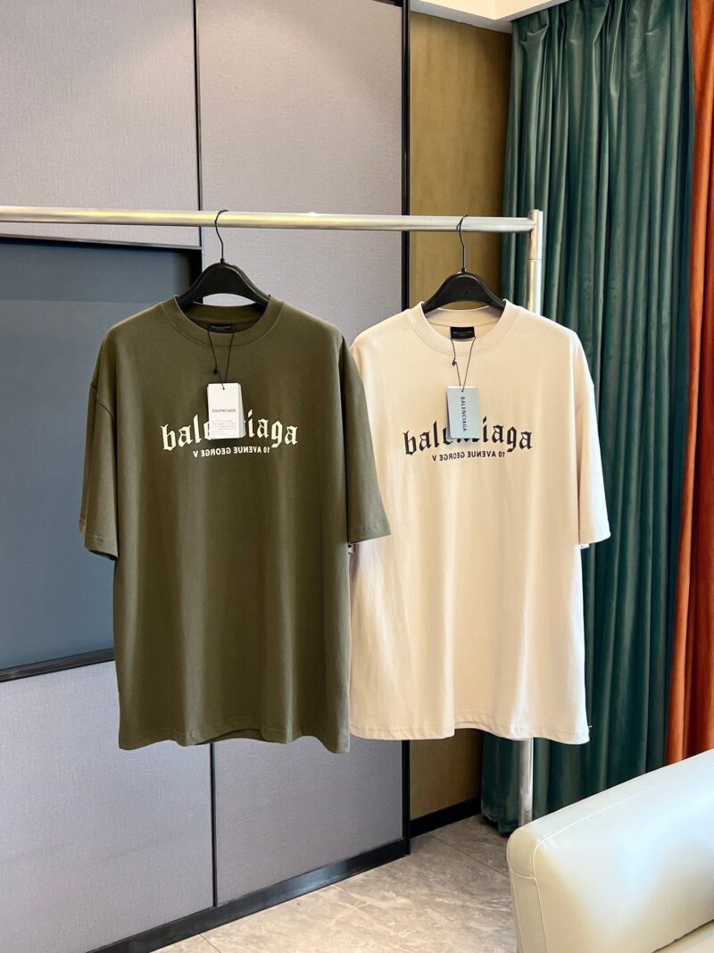 Camiseta con logo estampado BALENCIAGA