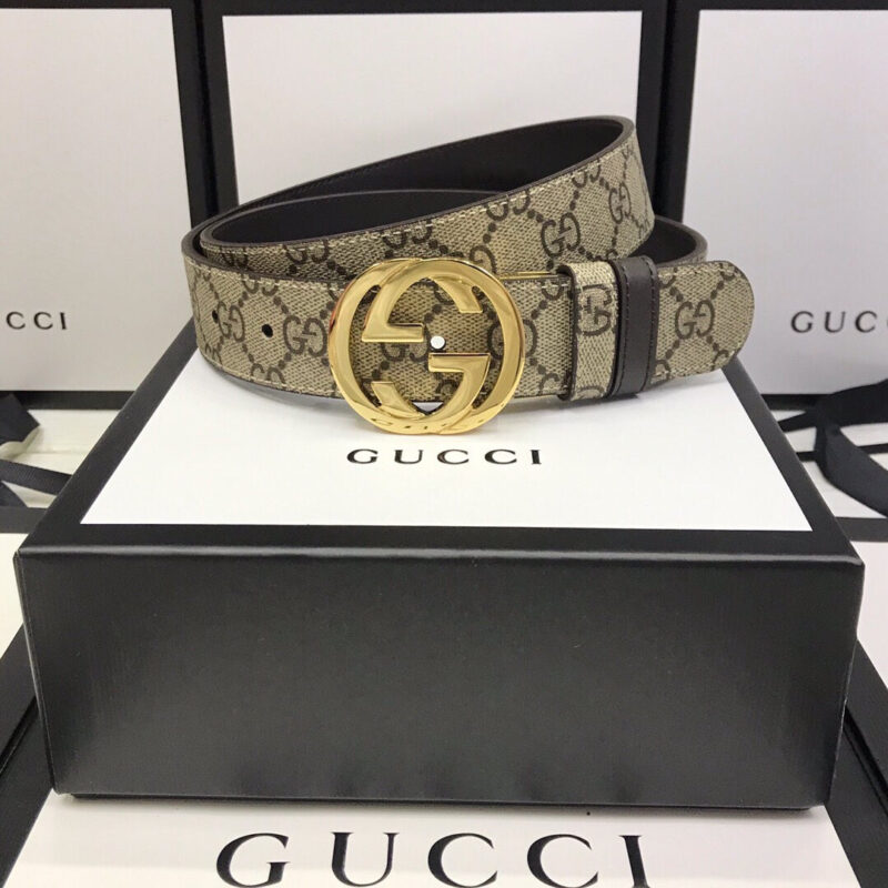 Cinturón GG reversible GUCCI