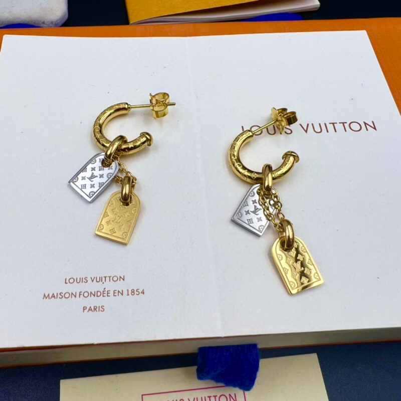 Pendientes Precious Nanogram Tag Louis Vuitton