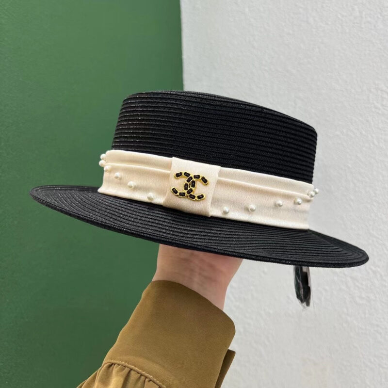 Sombrero de paja con lazo GUCCI - Imagen 3