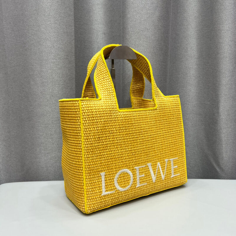 Bolso Font Tote en rafia LOEWE - Image 2