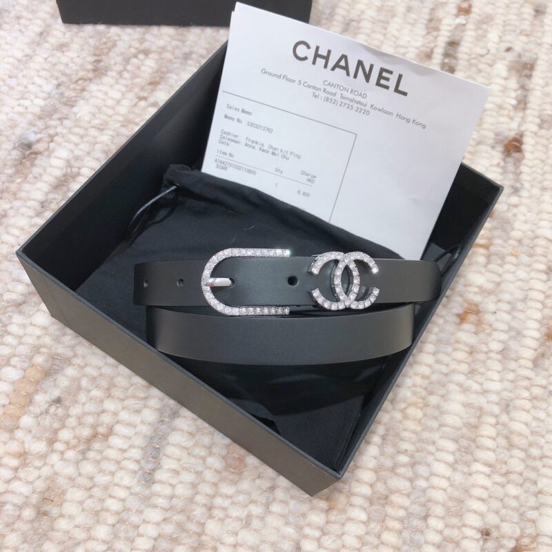 Cinturón de piel CHANEL