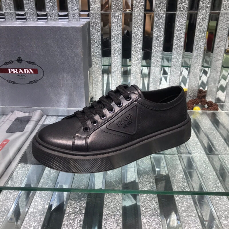 Zapatillas de piel suave PRADA - Imagen 7