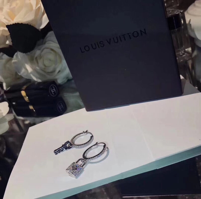 Pendientes Lock It Louis Vuitton - Imagen 2