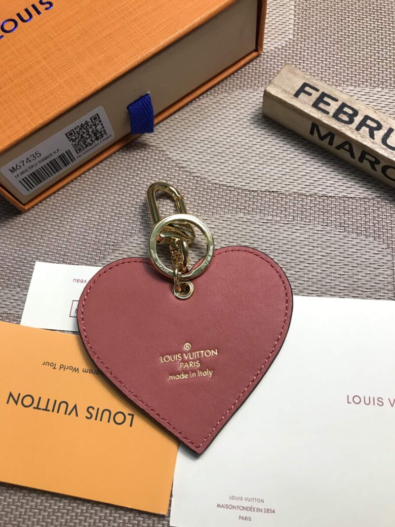 Colgante y llavero Illustre corazón Louis Vuitton - Imagen 3