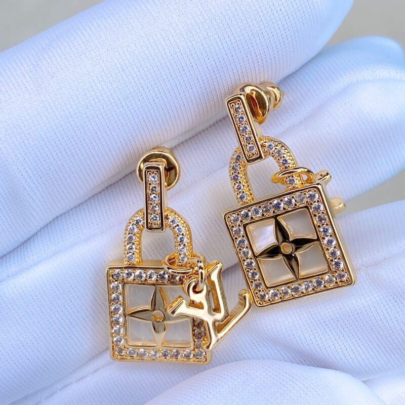 Pendientes Locked Louis Vuitton