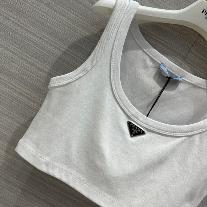 Camiseta crop Prada - Image 5