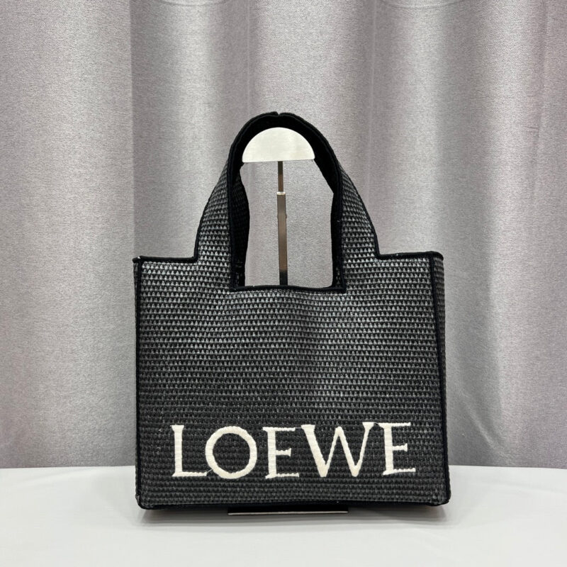 Bolso Font Tote en rafia LOEWE