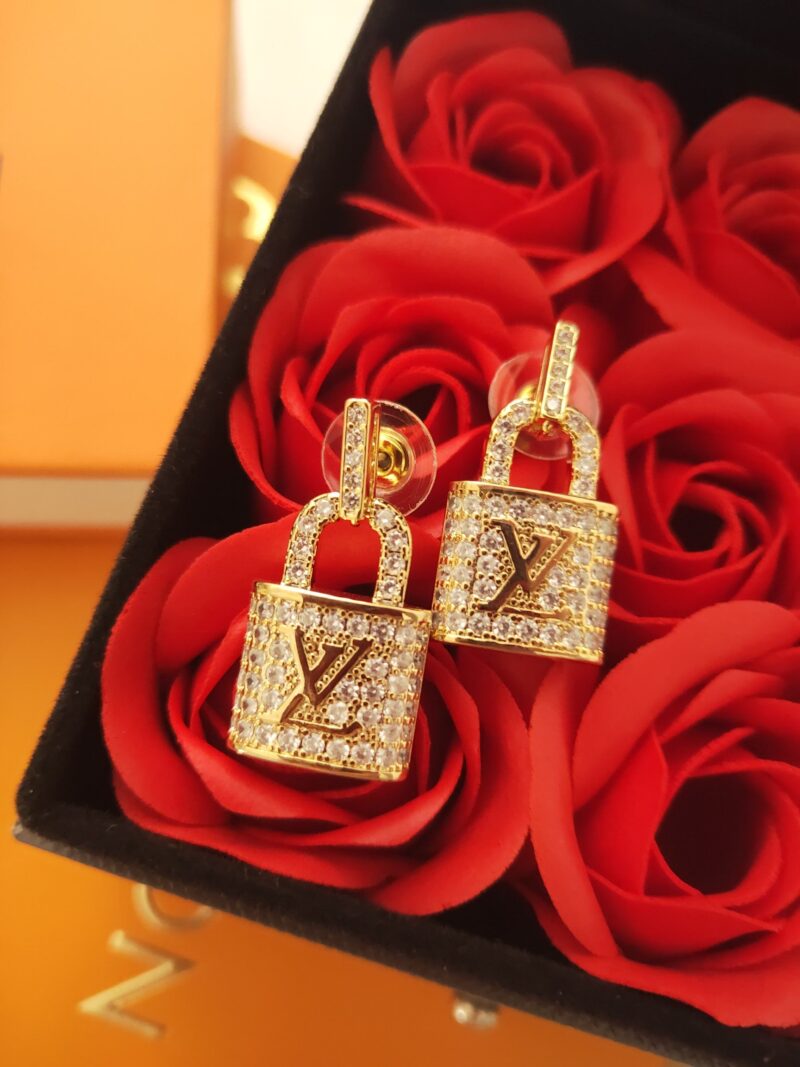 Pendientes Lock It Louis Vuitton - Imagen 7