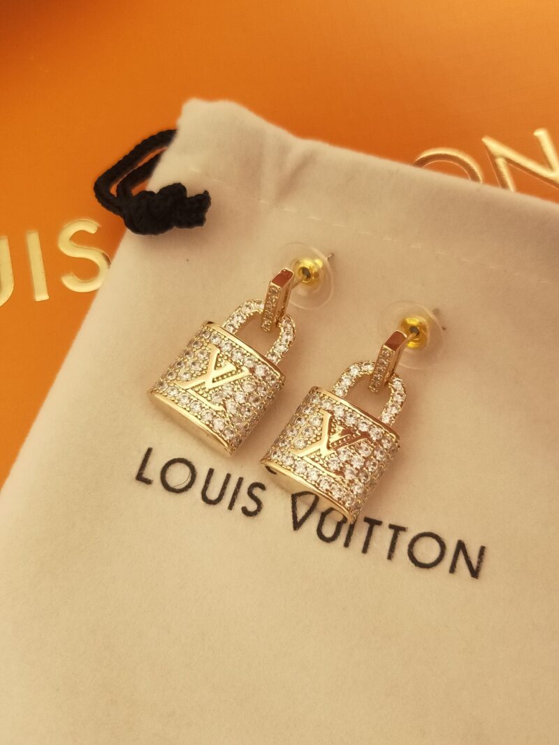 Pendientes Lock It Louis Vuitton - Imagen 4