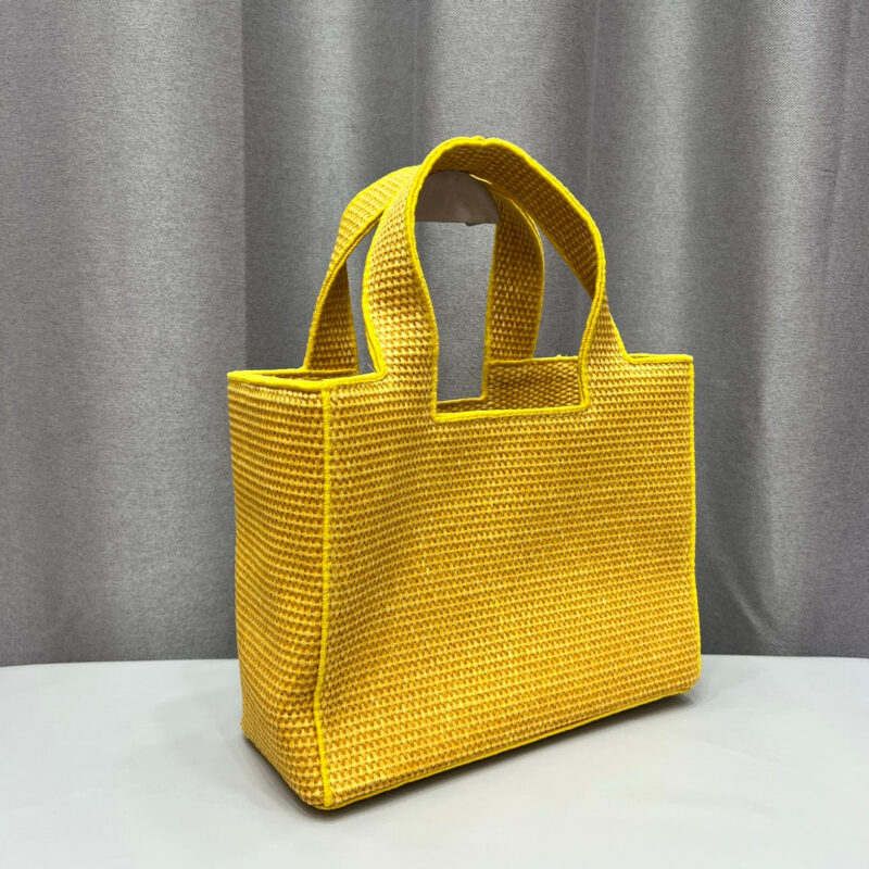 Bolso Font Tote en rafia LOEWE - Image 4