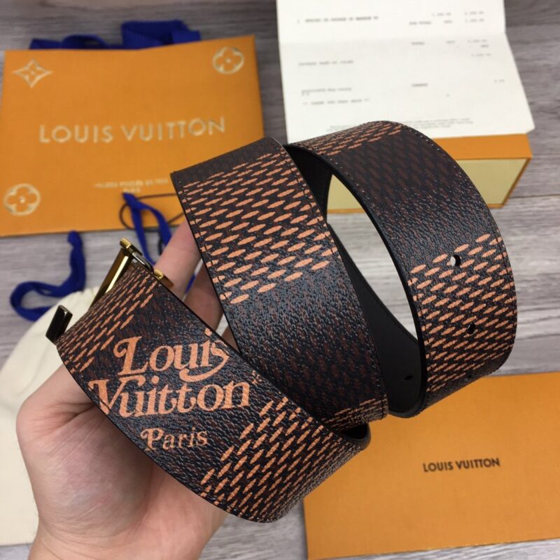 CINTURÓN REVERSIBLE LV FANCY DE 4 CM LOUIS VUITTON - Image 6