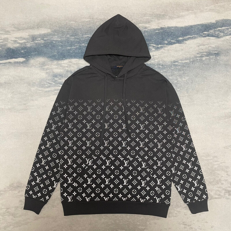 Sudadera de algodón con efecto degradado Louis Vuitton