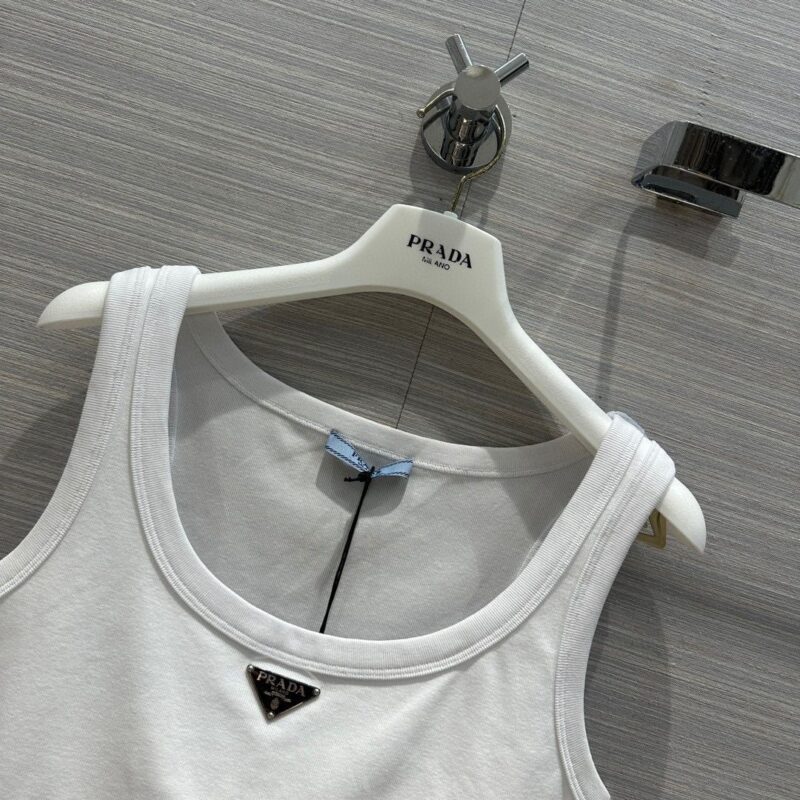 Camiseta crop Prada - Image 3