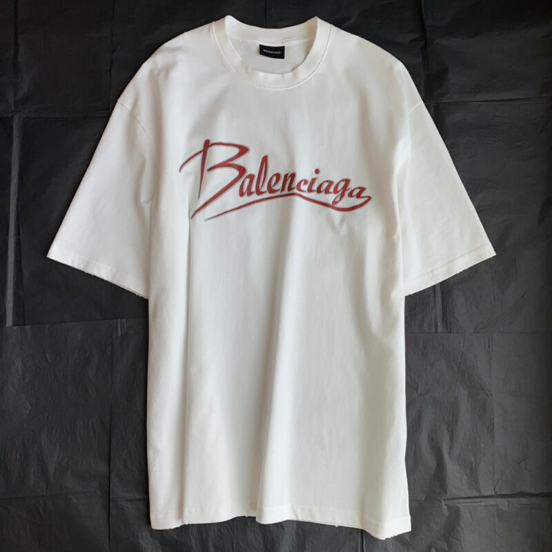 Camiseta logo estampado BALENCIAGA - Imagen 2