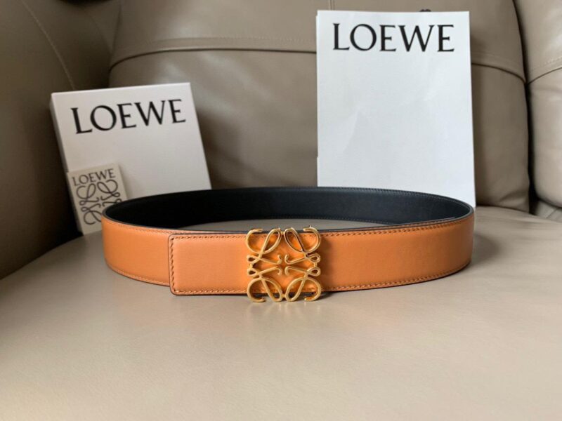 Cinturón Reversible Anagram LOEWE - Imagen 3