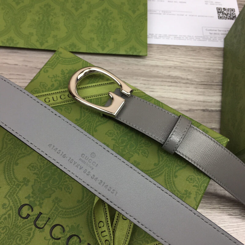 Cinturón con hebilla de G Gucci - Image 3