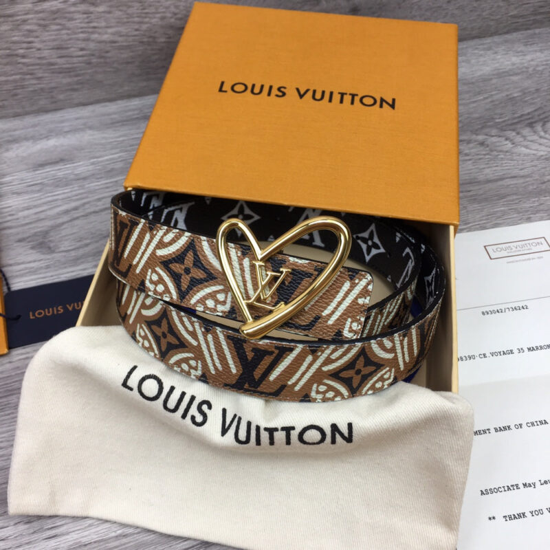 CINTURÓN REVERSIBLE FALL IN LOVE LOUIS VUITTON