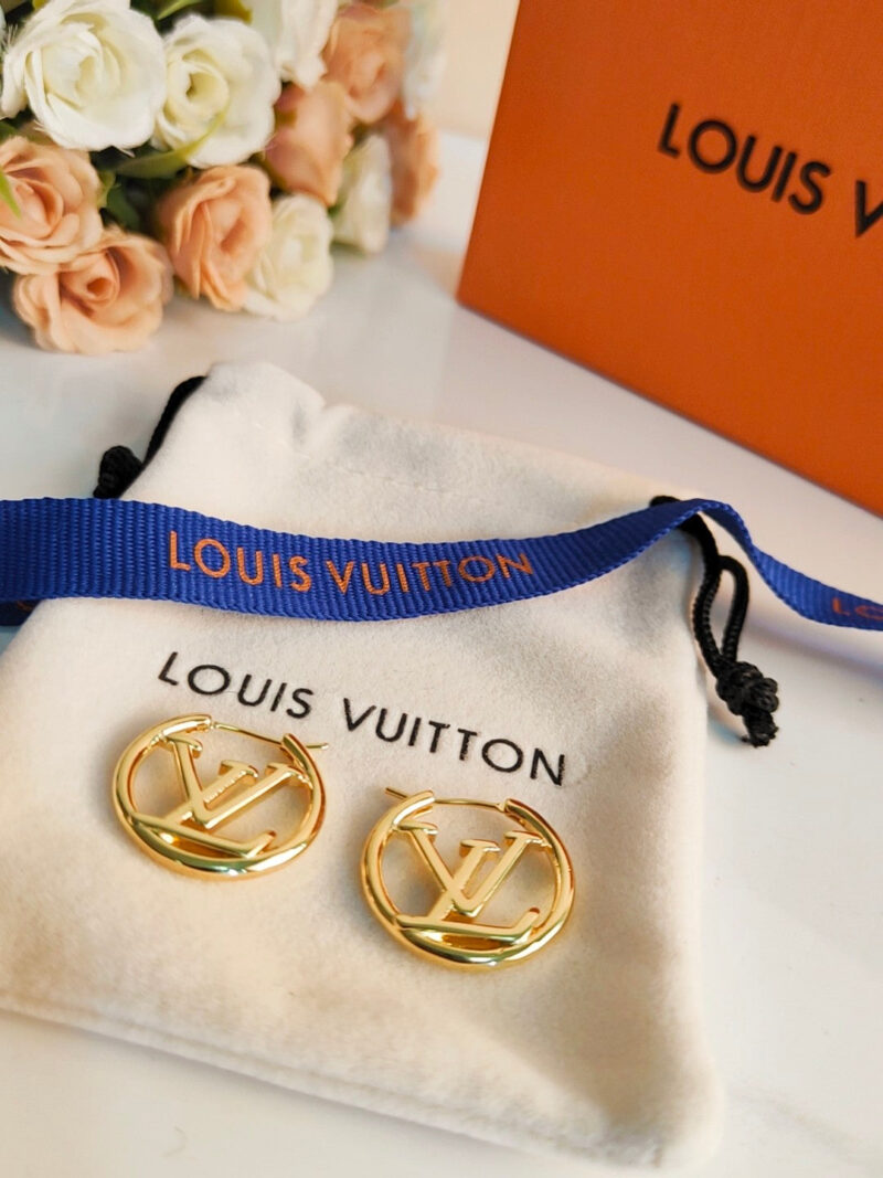 Pendientes de aro Louise Louis Vuitton - Imagen 4