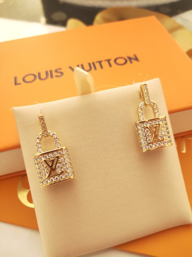 Pendientes Lock It Louis Vuitton