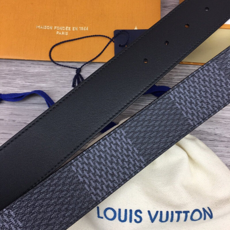 CINTURÓN REVERSIBLE LV FANCY DE 4 CM LOUIS VUITTON - Imagen 6