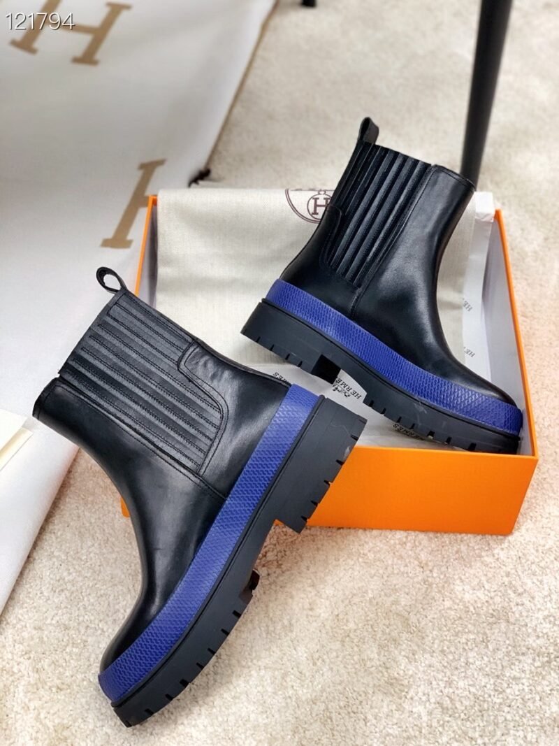 Botines de cuero HERMES - Imagen 8