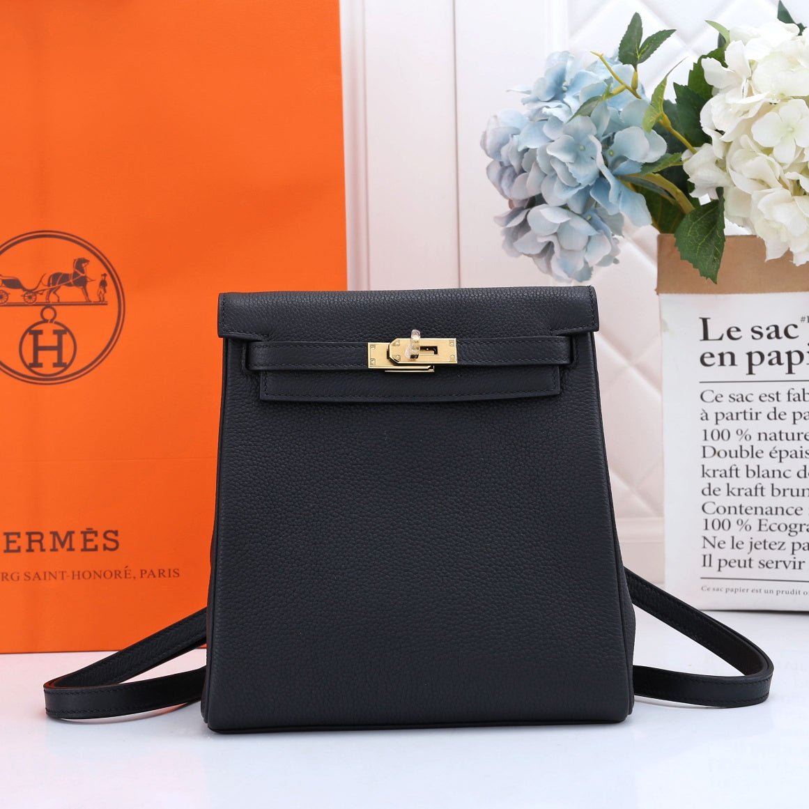 mochila Kelly Ado Hermès