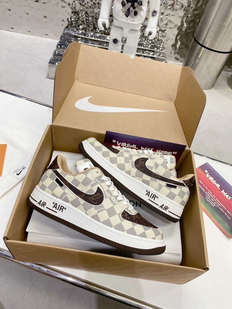 Louis Vuitton x Nike Air Force 1 by Virgil Abloh - Imagen 2