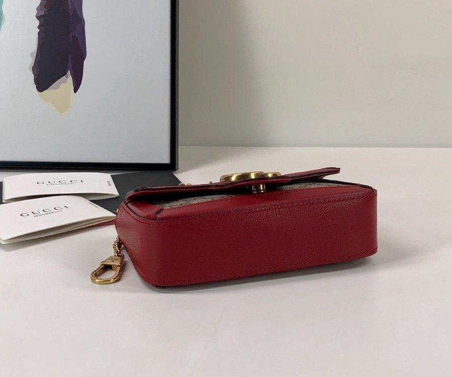 Microbolso GG Supreme de piel GUCCI - Imagen 4