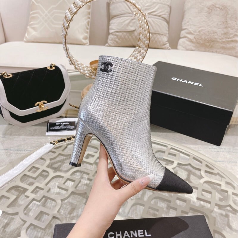 Botines con tacón Chanel - Imagen 8